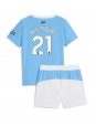 Otroški Nogometna dresi replika Manchester City Rayan Ait-Nouri #21 Domači 2025-26 Kratek rokav (+ hlače)